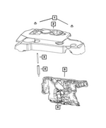 68700213AB - Engine: Engine Cover for Mopar Image image
