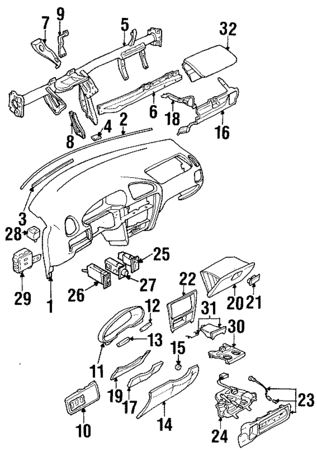 30013648 - Body: Instrument Panel for GM Image