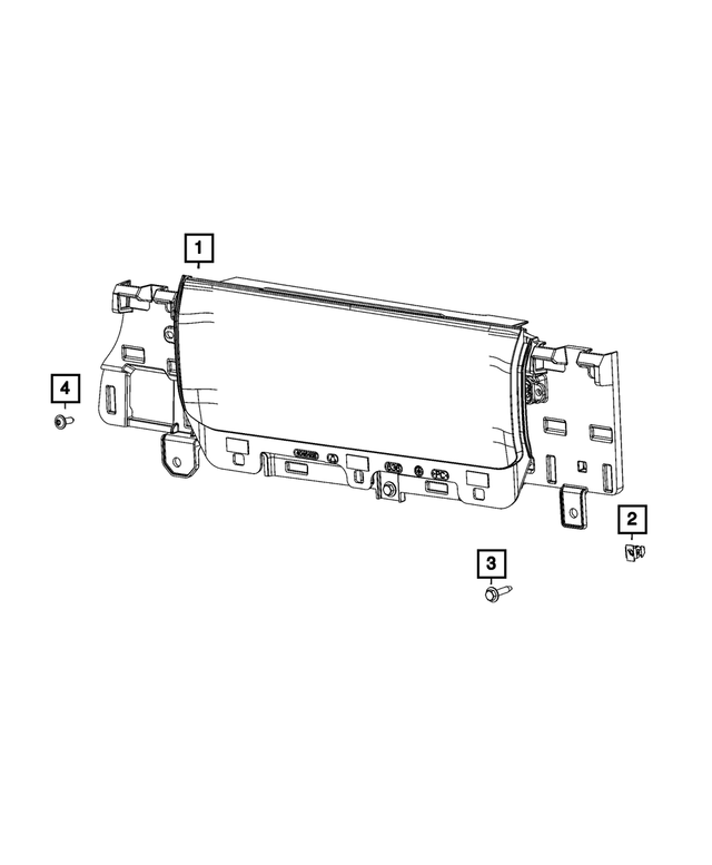 68532988AB - Electrical: Multimedia Display for Mopar Image