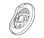 MB950208 - Brakes: Splash Shield for Mitsubishi Image