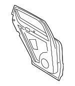 9Y0833052DYGRV - Body: Door Shell for Porsche Image image