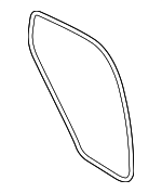 9Y0833721CY - Body: Weather-strip On Body for Porsche Image image