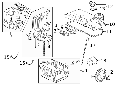 Engine Parts for 2002 Honda Insight #0