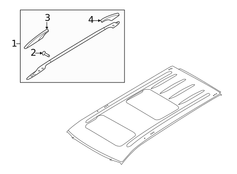 Luggage Carrier for 2016 Nissan Quest #0
