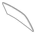 64811AA08183 - : Back Glass for Toyota: Camry Image