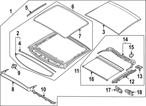 Sunroof for 2022 Kia EV6 #0