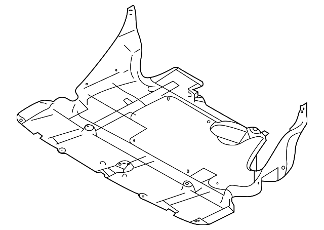 New Front Engine Splash Shield For 2017-2022 Subaru Impreza – KSI 56410FL00A / SU1228115