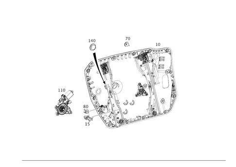 Window Regulator for 2020 Mercedes-Benz GLE450 #0