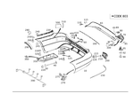 2128802940 - Detachable Parts: Trim for Mercedes-Benz Image