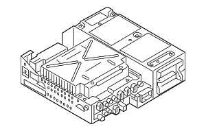 4M2035092A - Body: Radio Control Unit for Audi Image