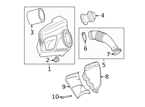 Air Intake for 2016 Audi A7 Quattro #0
