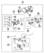 68220787AA - M40; 6-Speed; Manual Transmission Automated; MTA: Clutch Reservoir Hose for Ram: ProMaster 1500, ProMaster 2500, ProMaster 3500 Image