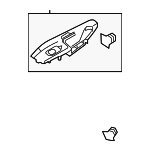 83543SZTG01ZA - Body: Switch Panel for Honda: CR-Z Image
