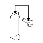 HC3Z9941033B - Body: Truck Bed Panel Reinforcement for Ford: F-250 Super Duty, F-350 Super Duty, F-450 Super Duty Image