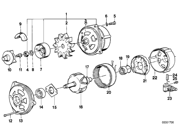 12311727756 - : Carbon Brush Set          for BMW-Motorrad Image