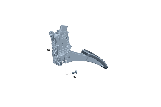 1773001900 - Control: Accelerator Pedal Module for Mercedes-Benz Image image