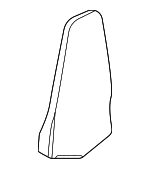 84832088 - Body: Headrest Cover for Chevrolet: Corvette Image