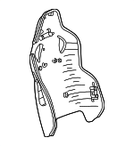 84701949 - Body: Seat Back Panel for Chevrolet: Corvette Image