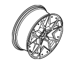 36115A02660 - : 2022-2024 BMW iX - Wheel, Alloy for BMW: iX Image