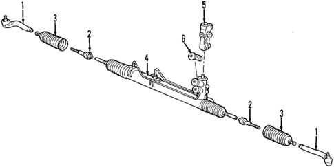 P/S Pump & Hoses for 2003 Mercedes-Benz ML 500 #0