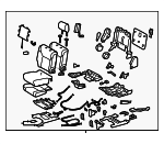 713006AD30A1 - Body: Seat Assembly for Lexus: LX570 Image