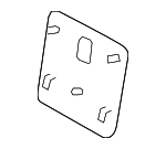 7170160220A2 - Body: Seat Back Panel for Lexus: LX570 Image