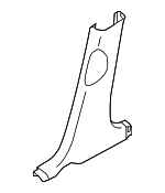 769169KA0A - : 2013-2019 Nissan Versa - Lower Center Pillar Trim for Nissan: Versa Image