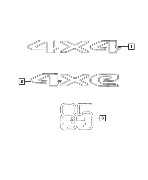 Decals and Tape strips for 2026 Jeep Grand Cherokee L #0