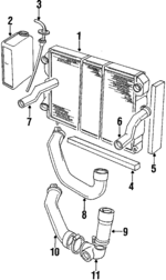 CAC3673 - Cooling System: Reservoir Tank for Jaguar Image
