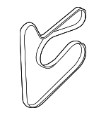 252122JTA0 - Cooling System: Serpentine Belt for Hyundai: Elantra, Kona, Kona Electric, Kona N Image