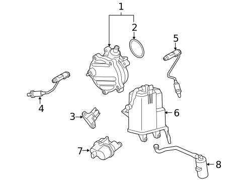 Emission Components for 2011 BMW X5 #0