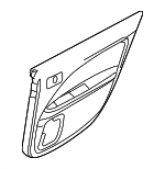 7H6Z5427407DC - Body: Door Trim Panel for Lincoln: MKZ, Zephyr Image