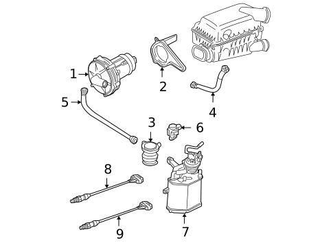 Sensors for 2005 Volkswagen Passat #1