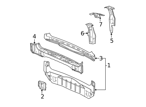Rear Body for 2005 Saturn Vue #0