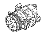 992260601JX - HVAC: Compressor Assembly for Porsche: 718 Boxster, 718 Cayman, 718 Spyder, 911 Image