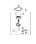 68409159AC - : Fuel Pump/level Unit Module Kit for Mopar Image