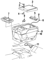 6260421 - Body: Lock Cylinder for Chevrolet: Blazer, C/K Pickup, G10, G20, G30, K5 Blazer, R10, R20, R2500, R30, R3500, Suburban C10, Suburban C20, Suburban K10, Suburban K20, Suburban R10, Suburban R1500, Suburban R20, Suburban R2500, Suburban V10, Suburban V1500, Suburban V20, Suburban V2500, V10, V20, V30, V3500 | GMC: C1500 Pickup, C2500 Pickup, C3500 Pickup, G1500, G2500, G3500, Jimmy, K1500 Pickup, K2500 Pickup, K3500 Pickup, P2500, R1500 Pickup, R2500 Pickup, R3500 Pickup, Suburban C1500, Suburban C2500, Suburban K1500, Suburban K2500, Suburban R1500, Suburban R2500, V1500, V1500 Suburban, V2500, V2500 Suburban, V3500 Image