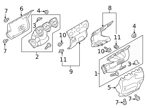 Exhaust Manifold for 2016 Porsche Panamera #0