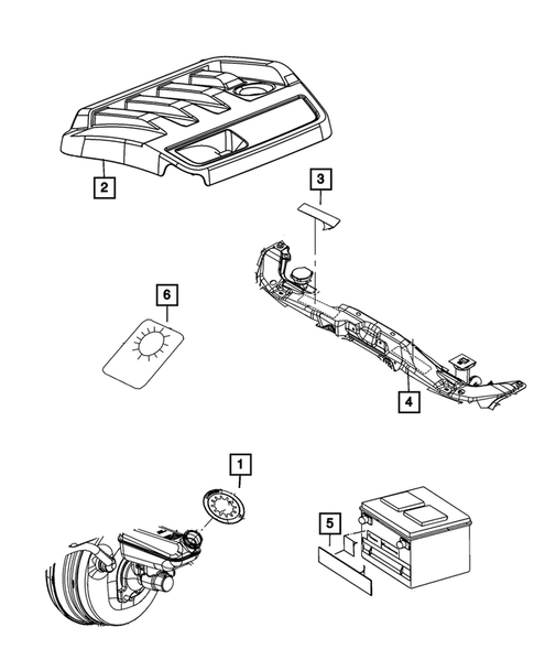 Under Hood for 2012 Chrysler 200 #1