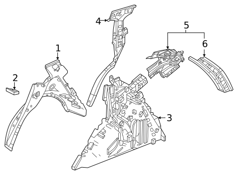 Inner Structure for 2025 Acura ADX #0