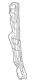 538280E100 - Body: Protector for Lexus: TX350, TX500h, TX550h+ Image
