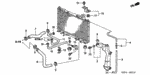 19511P09A01 - Electrical/Exhaust/Heater/Fuel: CLIP, WATER HOSE (TOGO) for Honda Image