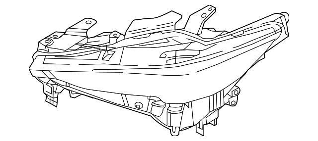 2020-2021 Mazda CX-5 Headlamp Assembly KL2L-51-041E | OEM Parts Online