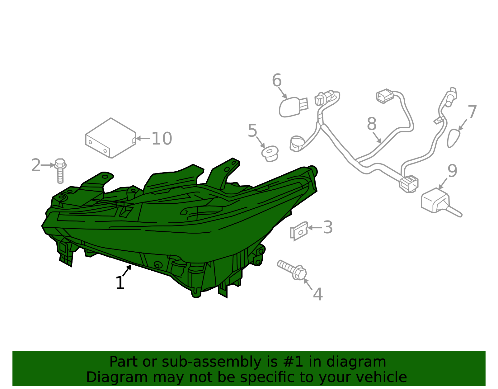 KL2J-51-031F - Composite Assembly 2017-2021 Mazda CX-5 | Mazda-Parts