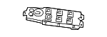 68171680AB - Body: Lock Switch for Dodge: Durango, Ram 1500, Ram 2500, Ram 3500 Image