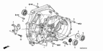 21000RPF305 - Transmission - Manual: CASE, CLUTCH for Honda Image