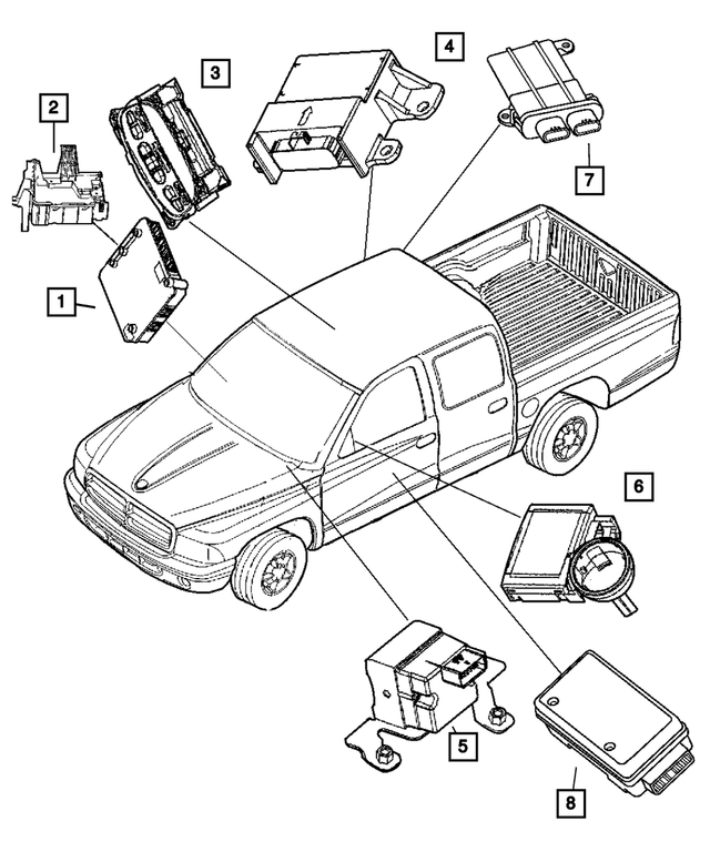 4692018AF - Electrical: Front Control Module for Mopar Image image