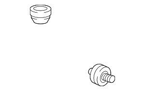 23507367 - : Part# 23507367 Brake Pressure Modulator Valve Insulator for Buick: LaCrosse, Regal Sportback, Regal TourX | Cadillac: ATS, CT6, CTS | Chevrolet: Bolt EUV, Bolt EV, Camaro, Malibu Image