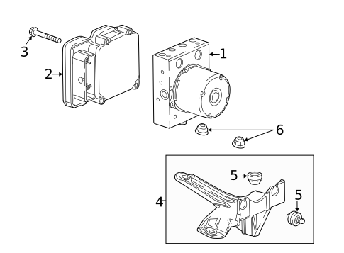 ABS Components for 2018 Chevrolet Camaro #0