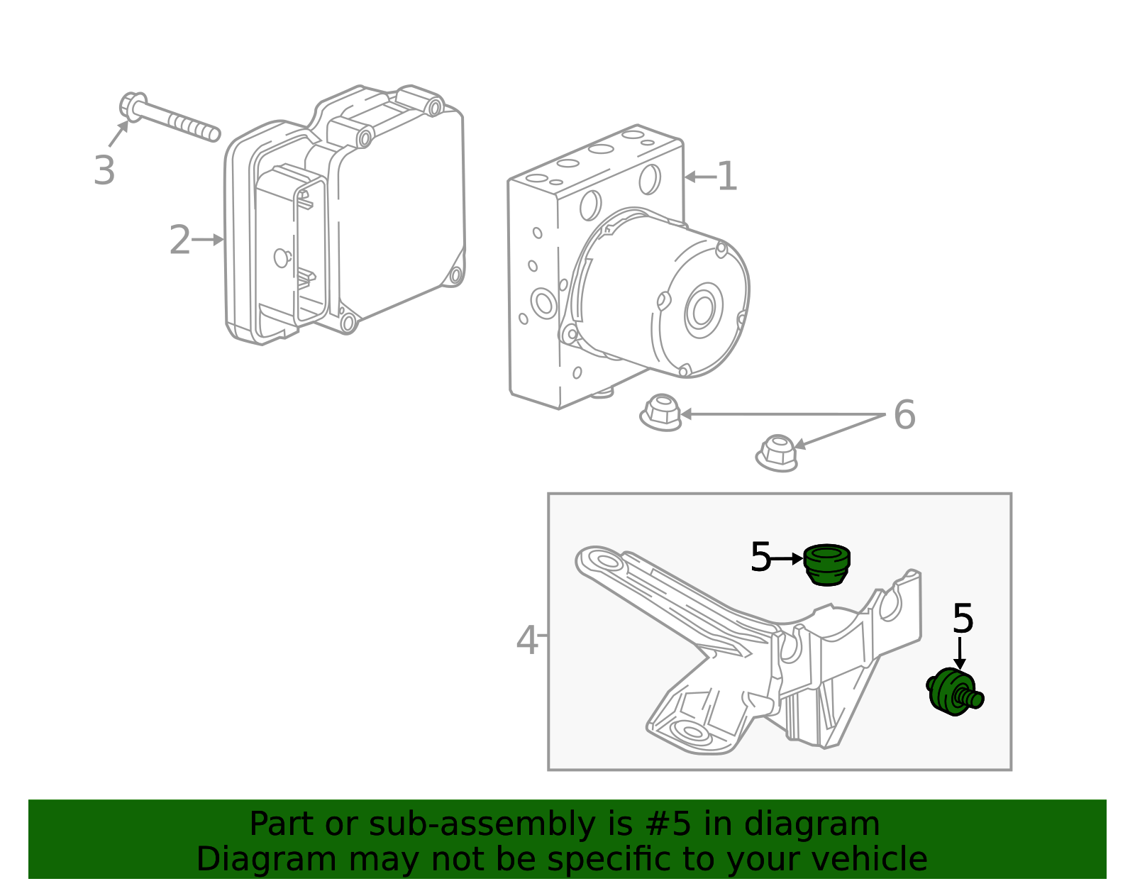 2016-2025 GM Mount Bracket Bushing Kit 23507367 | TascaParts.com